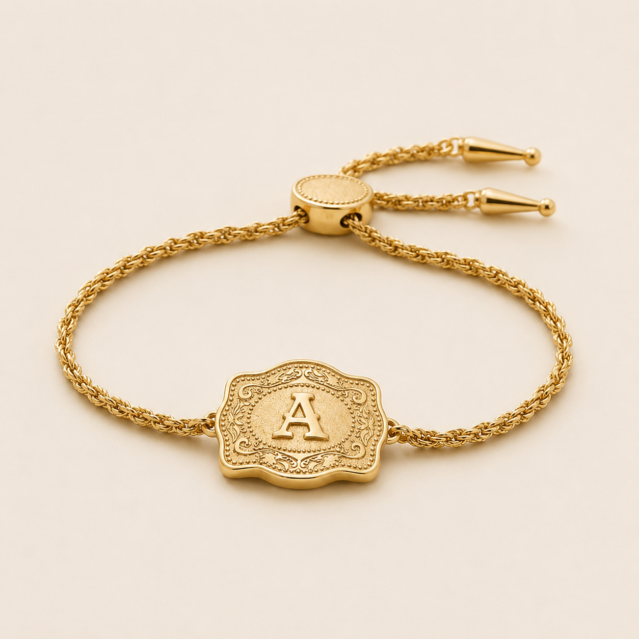 Signature Initial Bracelet