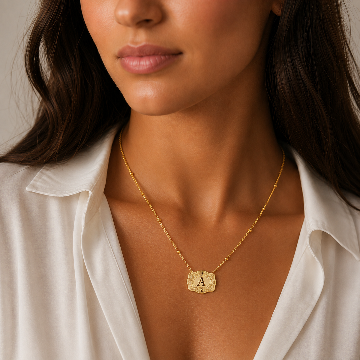 Signature Initial Necklace